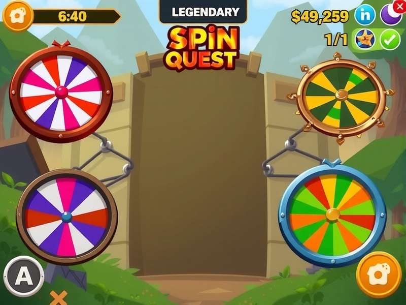 Legendary Spin Quest Gameplay Screenshot